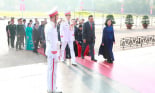 Lãnh đạo thành phố Hà Nội tưởng niệm Chủ tịch Hồ Chí Minh và các Anh hùng liệt sĩ