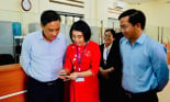 Phó Bí thư Tỉnh uỷ Lào Cai Hoàng Giang kiểm tra công tác chuyển đổi số, thôn chuyển đổi số