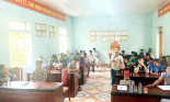 Công ty CP Cao su Lai Châu II đối thoại với người lao động