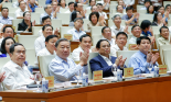 Chủ tịch nước, Thủ tướng và Chủ tịch Quốc hội dự Hội nghị quán triệt Quy định và Chỉ thị của Bộ Chính trị