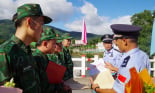 Bộ đội Biên phòng Lai Châu tuần tra liên hợp chấp pháp trên biên giới