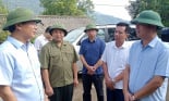 Bí thư Tỉnh ủy Lào Cai kiểm tra công tác phòng, chống lụt bão tại Bát Xát