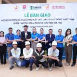 Intech Energy bàn giao hệ thống điện mặt trời 7kWp cho hai điểm trường
