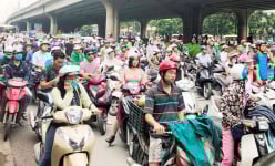 Hà Nội thêm 5 huyện nằm trong vùng cấm xe máy