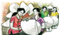 Hà Tĩnh: Vùng đất dân làm nghề 'xỏ lá', con gái làng từng nổi tiếng xinh đẹp