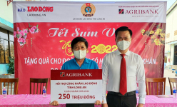 Agribank Chi nhánh tỉnh Long An tổ chức 'Tết sum vầy – Xuân bình an 2022'