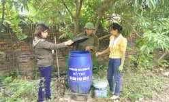 Nông thôn mới ở một phường của Quảng Ninh, rác hóa phân hữu cơ, vườn đẹp như phim, rau sạch ăn tẹt ga