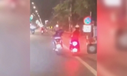 Truy xét đối tượng đi xe SH ngang nhiên sàm sỡ phụ nữ trên phố