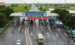 Cận cảnh cao tốc Cầu Giẽ - Ninh Bình thu phí tự động không dừng