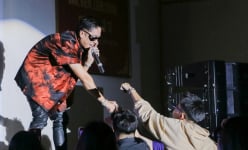 Á quân Rap Việt mùa 3 khuấy động đêm nhạc chào mừng tân sinh viên