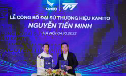 Huyền thoại cầu lông Việt Nam Nguyễn Tiến Minh làm đại sứ thương hiệu Kamito, ra mắt BST TM LEGEND