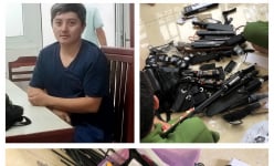 Công an TP.Cần Thơ triệu tập nam thanh niên mua bán vũ khí thô sơ trên sàn thương mại điện tử