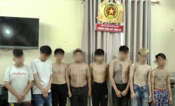 Triệt xóa băng 'tuổi teen' mình đầy xăm trổ, gây hàng loạt vụ cướp giật ở TP.HCM