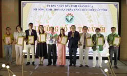  Khánh Hòa: Tôn vinh 35 sản phẩm công nghiệp nông thôn của 33 doanh nghiệp 