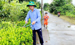 Một người Cà Mau gom hết lương hưu làm tuyến đường an ninh, thắp sáng làng quê đẹp như phim