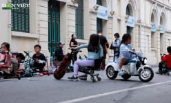 Xe điện trẻ em lao vun vút: Nguy hiểm rình rập trong thú chơi “siêu tốc”