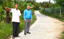 Đường nông thôn mới của một xã ở Trà Vinh sạch, đẹp, cứng, hội viên, nông dân đóng góp 12 tỷ