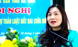 Dự thảo Luật Đất đai sửa đổi, cán bộ, hội viên, nông dân Hà Tĩnh kiến nghị làm tốt việc dạy nghề, tạo việc làm