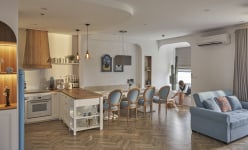 Mê biển, gia chủ thiết kế 'second home' lấy cảm hứng từ hòn đảo Santorini Hy Lạp, ai cũng muốn đến nghỉ dưỡng