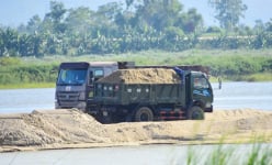 Quảng Ngãi 3 huyện đề xuất đưa 9 mỏ cát xây dựng vào đấu giá quyền khai thác