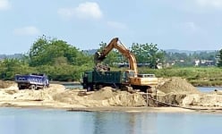 Quảng Ngãi: 3/12 mỏ cát xây dựng đã đấu giá thành được phê duyệt trữ lượng