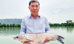 Bấm điện thoại nuôi cá to bự, thu 4 tỷ/năm, ông nông dân Ninh Bình là Nông dân Việt Nam xuất sắc 2023