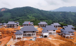 Làng Nủ đang dần hoàn thiện sau cơn lũ dữ