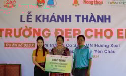 'Trường đẹp cho em' - ước mơ của cô trò điểm trường Co Sáy đã thành hiện thực