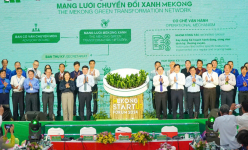 Lần đầu tiên ra mắt mạng lưới chuyển đổi xanh Mekong