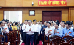 Tổng Bí thư Tô Lâm tiếp xúc cử tri tại Hưng Yên sau Kỳ họp thứ 8