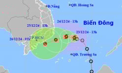 NÓNG: Áp thấp nhiệt đới đã chính thức mạnh lên thành cơn bão số 10 năm 2024