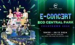 Eco Central Park Countdown 2025: Soái ca Mai Tiến Dũng hiện diện