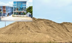 Quảng Ngãi đã “hạ nhiệt” một phần giá cát xây dựng
