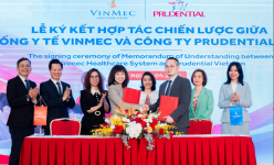 Prudential và Vinmec ký kết hợp tác chiến lược, mang lại giải pháp y tế tốt hơn cho khách hàng