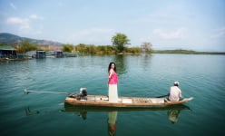 Hồ nước nhân tạo có cảnh đẹp như phim ở Gia Lai, dân mạng đã 'phát sốt' lên chụp hình