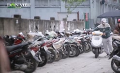 'Bất lực' hay 'nhắm mắt làm ngơ' để các điểm trông giữ xe trái phép quanh Bệnh viện K Tân Triều hoạt động?