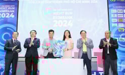 Lễ công bố Giải chạy đêm “Ho Chi Minh City Night Run Eximbank 2024”
