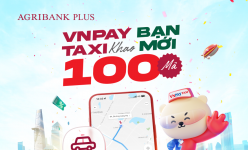 Agribank Plus tặng ngay khách hàng mới 100 mã giảm giá VNPAY Taxi
