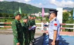 Bộ đội Biên phòng tỉnh Lai Châu tuần tra liên hợp chấp pháp trên biên giới