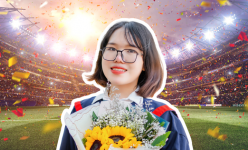 Fan nữ Manchester United là thủ khoa, giành học bổng thạc sĩ châu Âu ngành thể thao