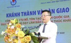 Nhà báo Lê Quốc Minh: Di tích Trường dạy làm báo Huỳnh Thúc Kháng là địa chỉ đỏ để nhà báo hướng về cội nguồn