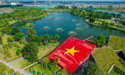 Công viên xanh Eco Central Park thu hút hơn 20.000 du khách dịp nghỉ lễ 2/9