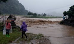 Sơn La: Nhiều tuyến đường giao thông bị hư hỏng nặng do bão số 3, ước tính thiệt hại trên 1 tỷ đồng