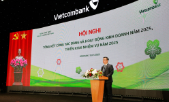 Vietcombank báo lãi cao nhất ngành ngân hàng trong năm 2024