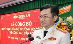 Phó giám đốc Công an TP.Cần Thơ Trần Văn Dương làm Giám đốc Công an tỉnh Sóc Trăng 