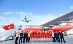 Khám phá những hình ảnh đầy cảm hứng của phi hành đoàn Vietjet trên chuyến bay đặc biệt tới Hoa Kỳ