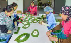 Đặc sản Thanh Hóa, dân làng này luộc loại bánh đạt 4 sao OCOP, nóng hôi hổi, thơm tận ngã ba, ngã tư