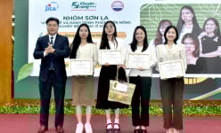 Sinh viên Học viện Báo chí và Tuyên truyền nói tiếng Nhật, làm video về nông nghiệp bền vững, thân thiện với môi trường