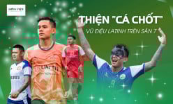 Thiện 'Cá Chốt': Chất 'Latinh' hiếm có của bóng đá sân 7