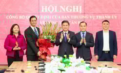 Hà Nội có tân Phó Trưởng ban Nội chính và Ban Tổ chức Thành ủy